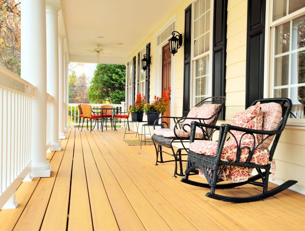 Cost of Porch Construction in Orange