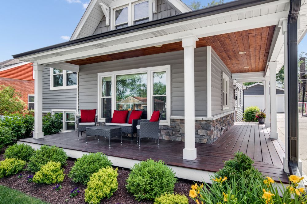 Porch Pillar Repair in Orange