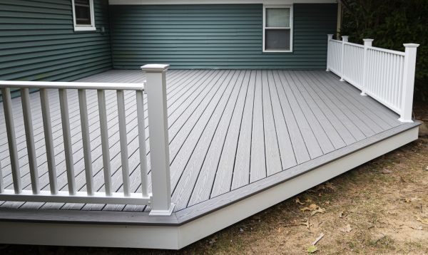 Composite Decking Installation in Orange