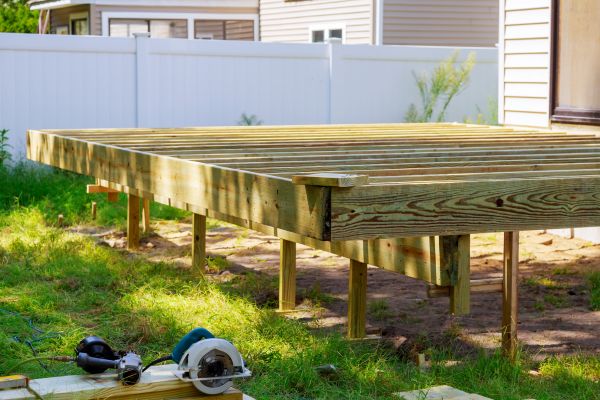 Cost of Elevated Deck Installation in Orange
