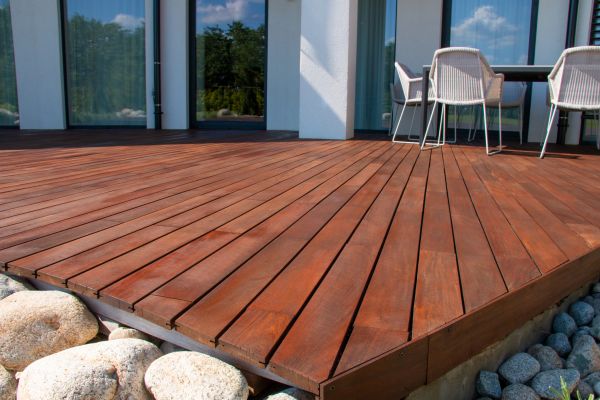 Deck Extension in Orange