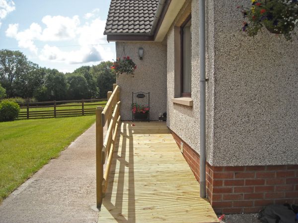 Cost of Hardwood Ramp Installation in Orange