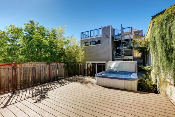 Cost of Hot Tub Deck Installation in Orange